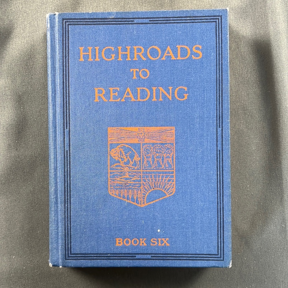 Vintage Book | High Roads To Reading Book Six